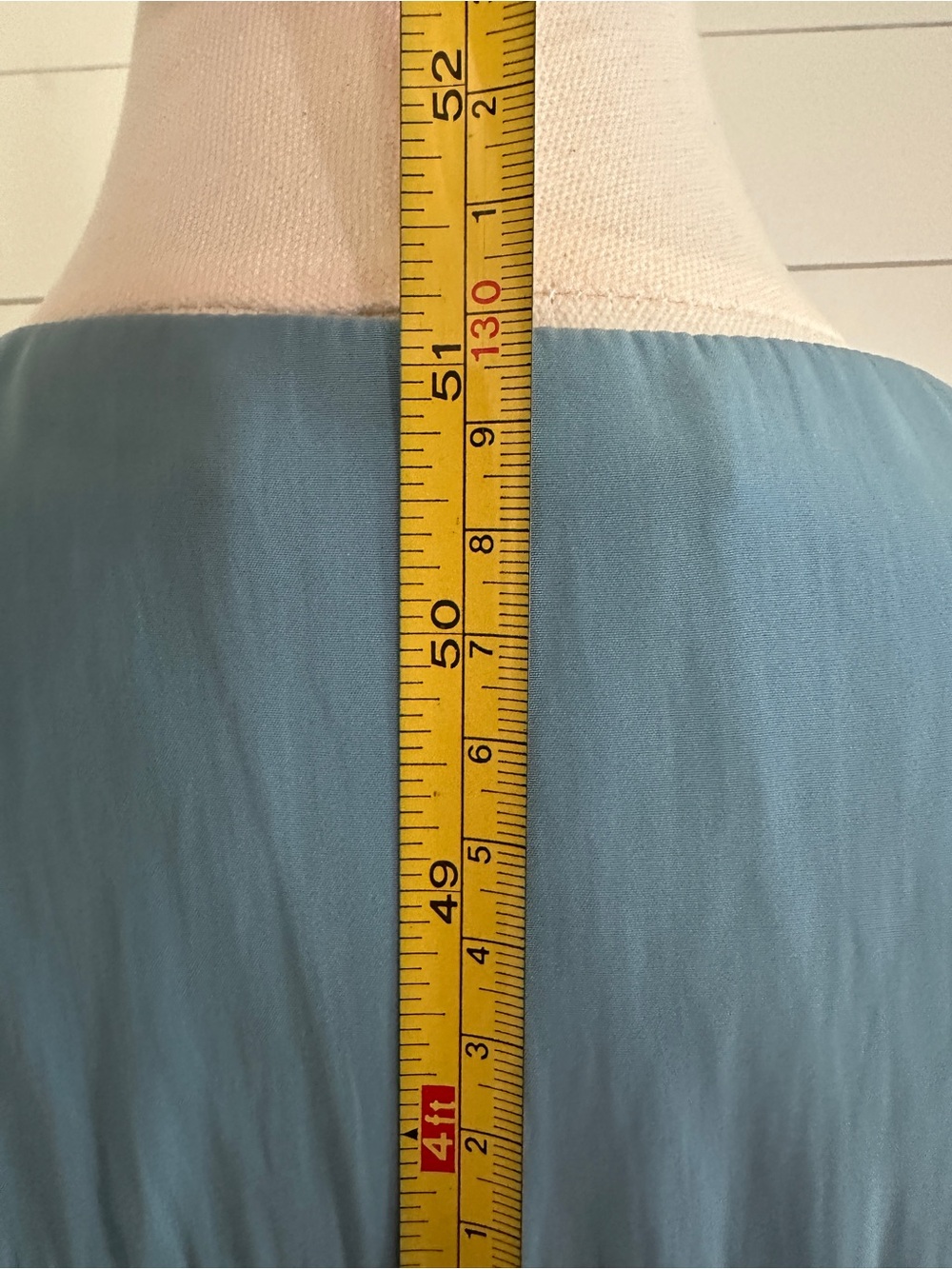 Ramy Brook Blue Ruffle V-Neck Dress - Picture 7 of 9